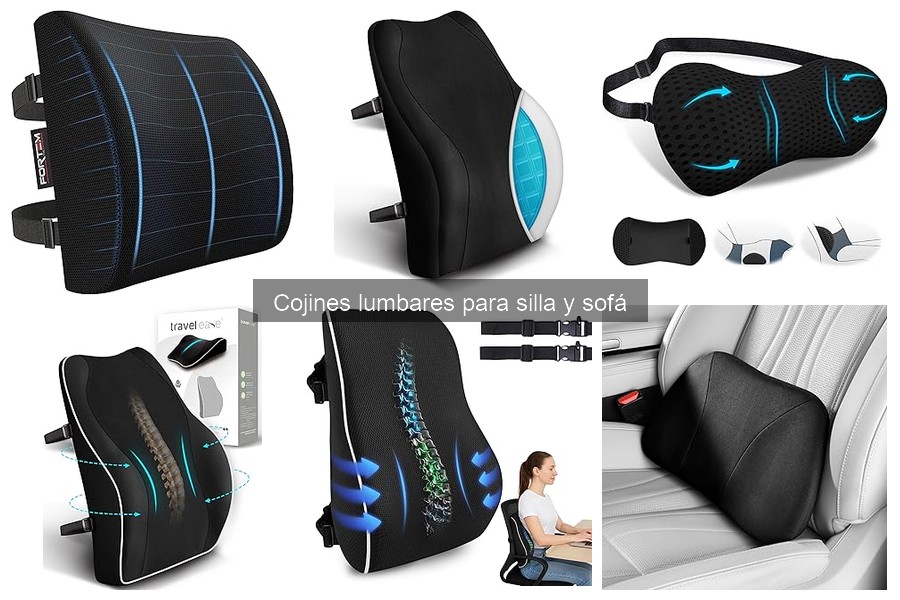 Tipos de cojines lumbares y sus beneficios para el bienestar