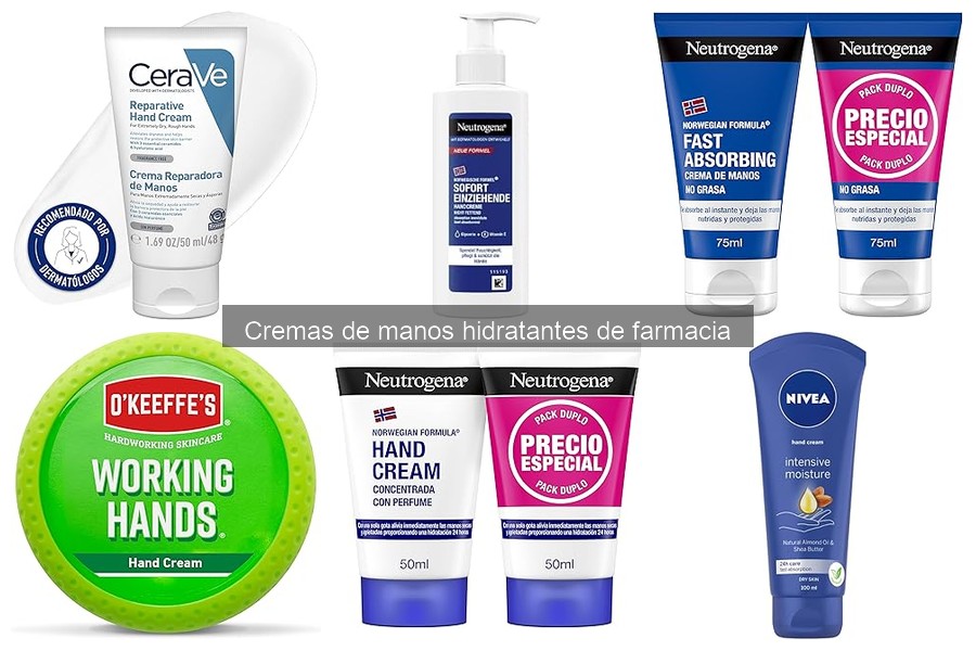 Tipos de cremas de manos hidratantes: beneficios y usos