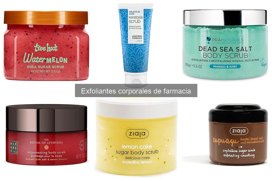 Tipos de exfoliantes corporales: características y usos