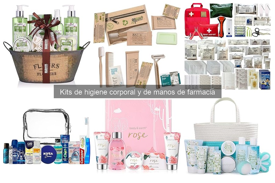 Tipos de kits de higiene corporal: componentes esenciales
