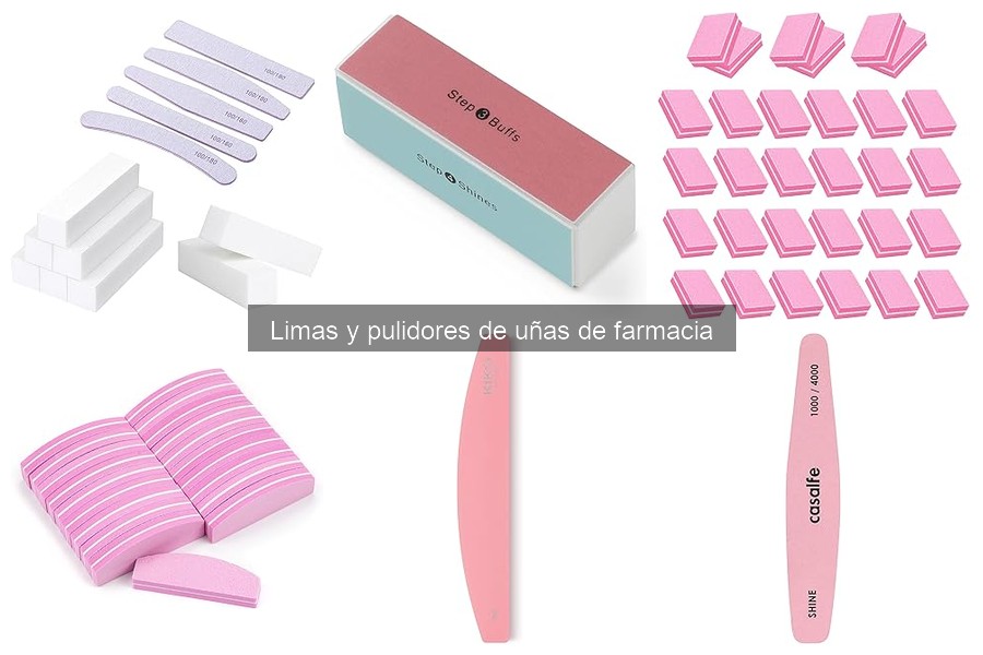 Tipos de limas y pulidores de uñas: guía completa