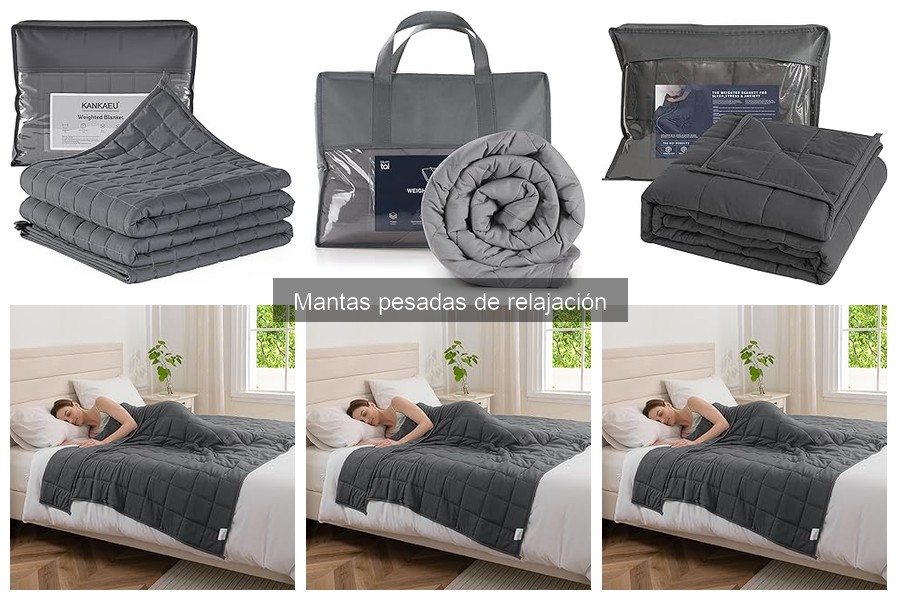 Tipos de mantas pesadas: materiales y estilos explicados