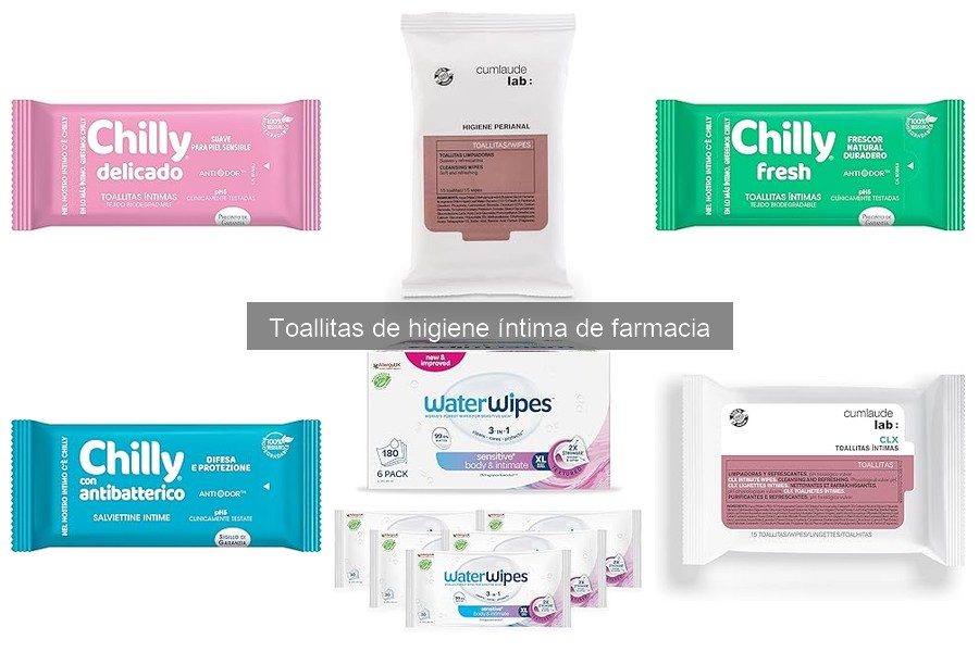 Tipos de toallitas de higiene íntima: ingredientes y formatos