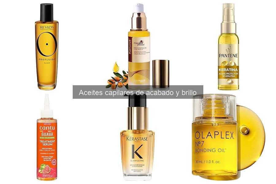 Todo sobre aceites capilares de acabado y brillo