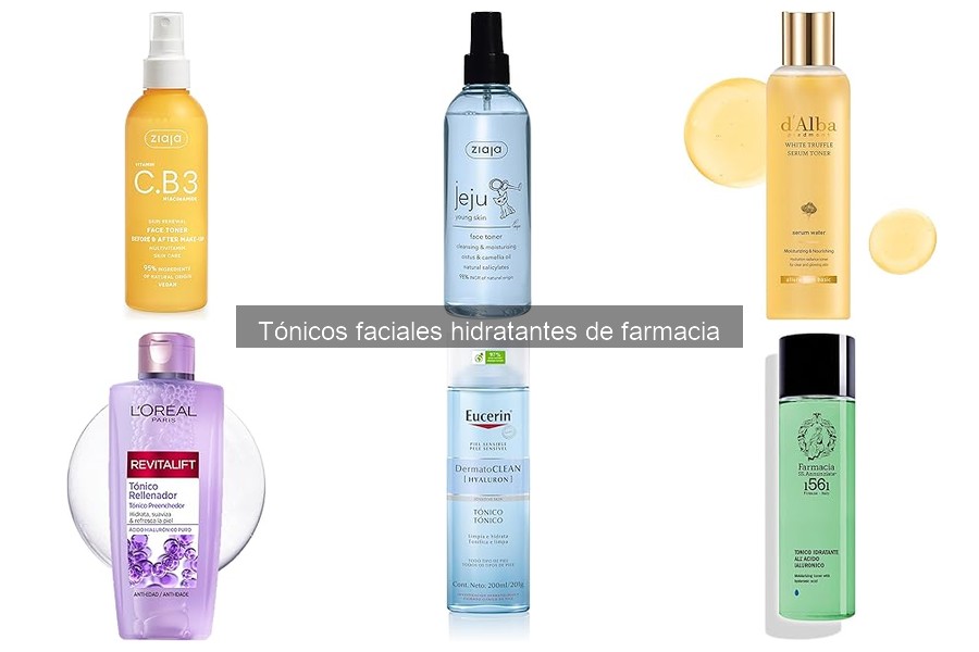 Tónicos Faciales Hidratantes y Antibrillo: Comparativa Efectiva