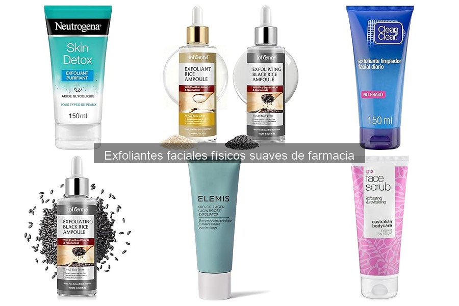 Ventajas de usar exfoliantes faciales físicos suaves