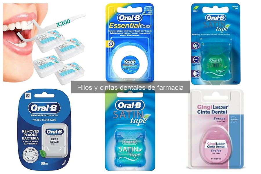 Ventajas de usar hilos y cintas dentales de farmacia