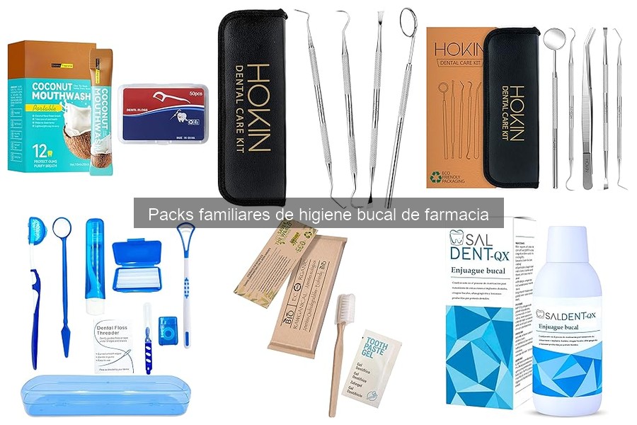 Ventajas de usar packs familiares de higiene bucal en farmacia