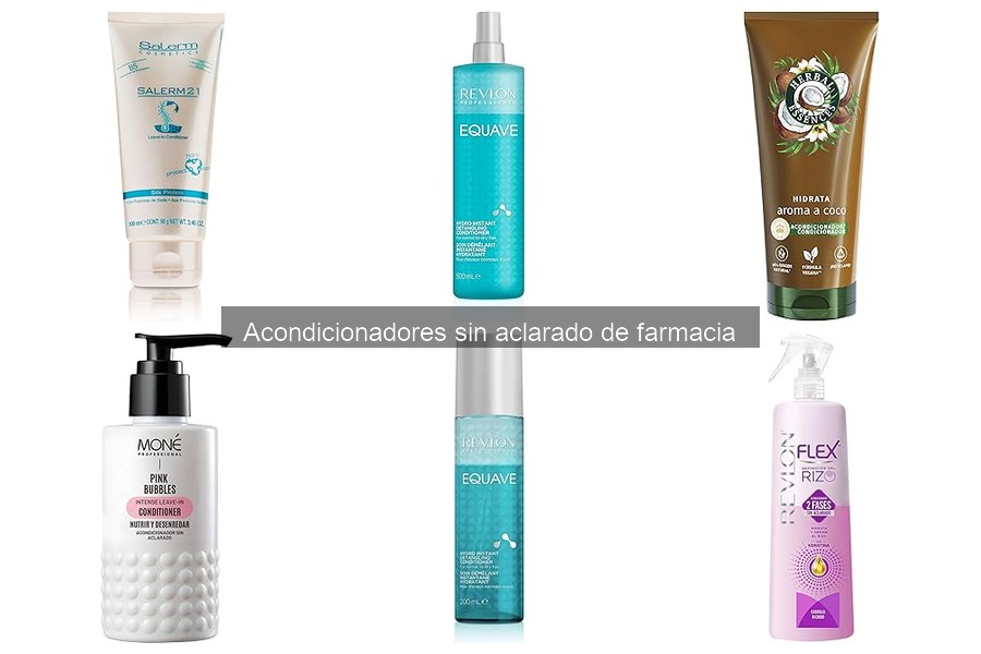 Ventajas y desventajas de acondicionadores sin aclarado