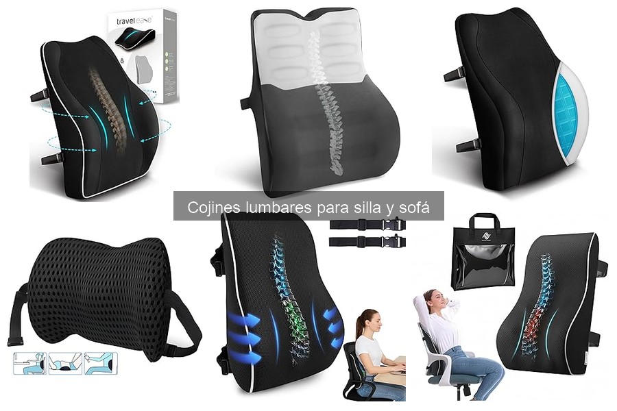 Ventajas y desventajas de los cojines lumbares para silla