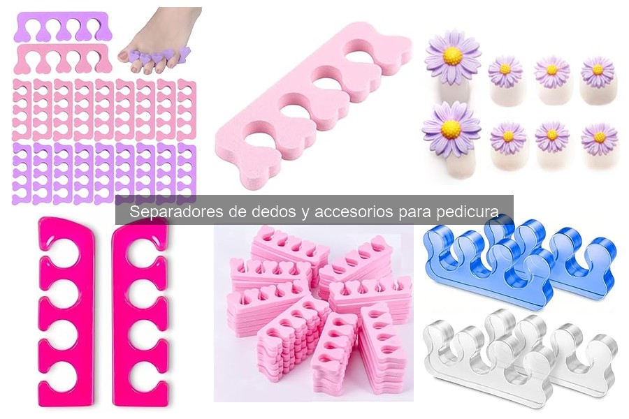 Ventajas y desventajas de usar separadores de dedos para pedicura